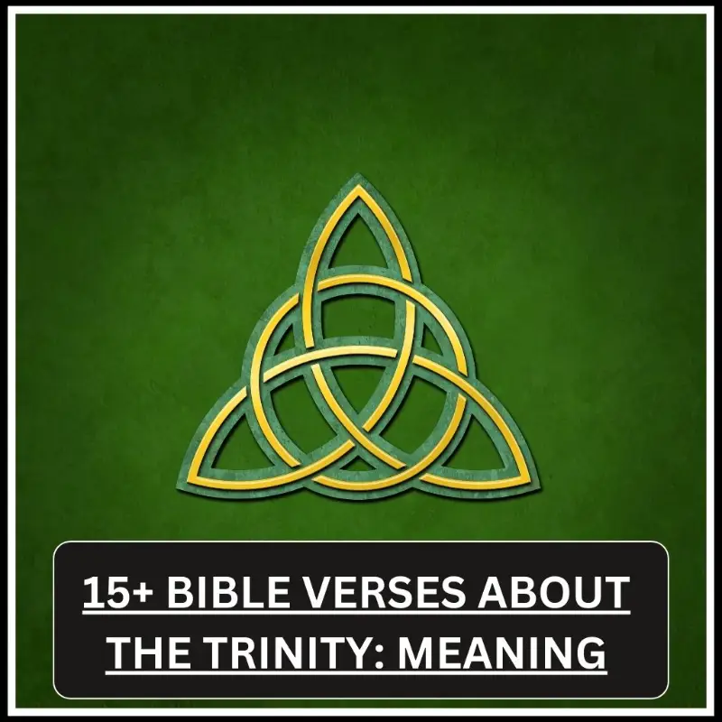 bible verses about the trinity