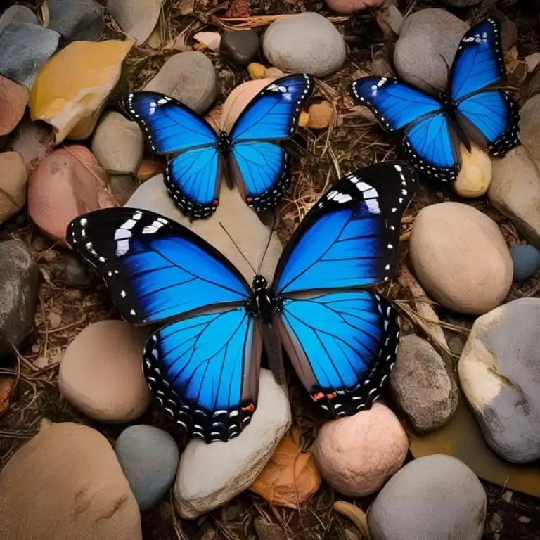 blue butterflies meaning spiritual