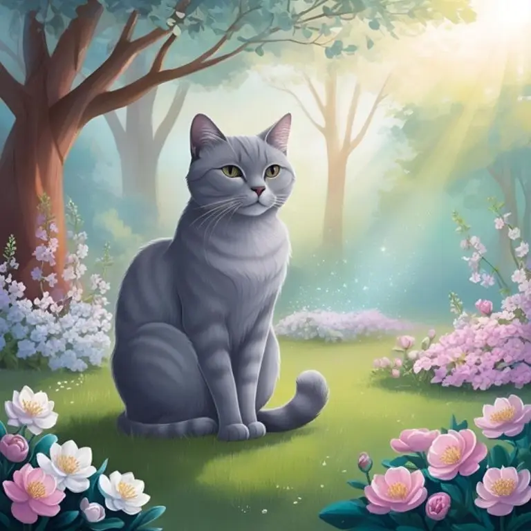 grey cats spiritual meaning