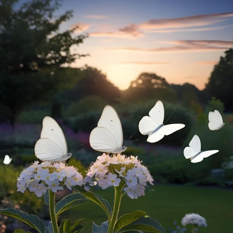 spiritual meaning of white butterflies