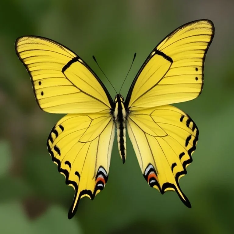 spiritual meaning of yellow butterflies